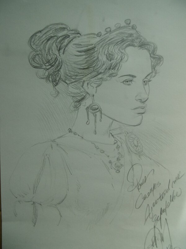 Murena by Philippe Delaby - Sketch