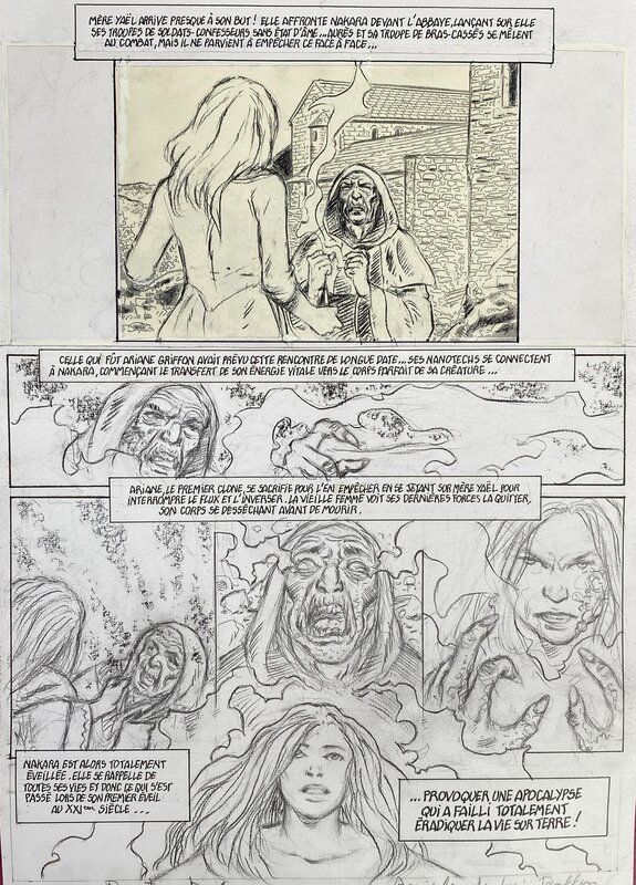 Lucien Rollin, planche originale, 