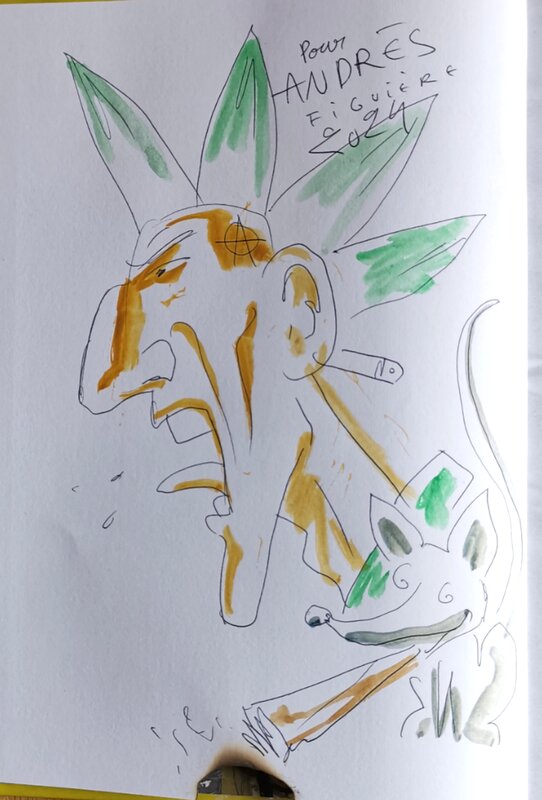Punk by Samuel Figuière - Sketch