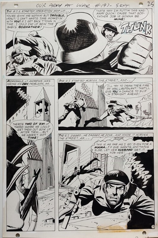 Our Army at War by Jack Abel - Comic Strip