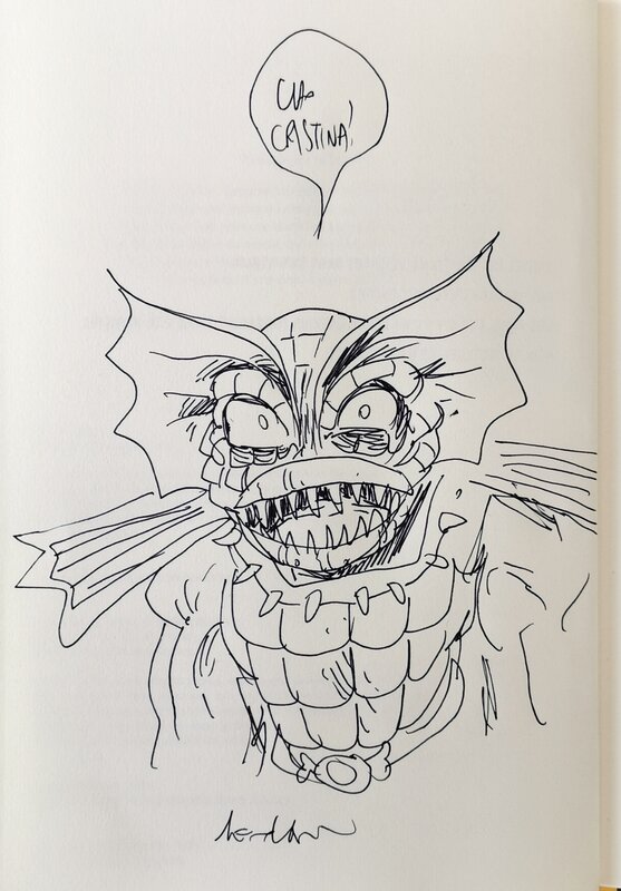 Mer-Man by Michele Rech - Sketch