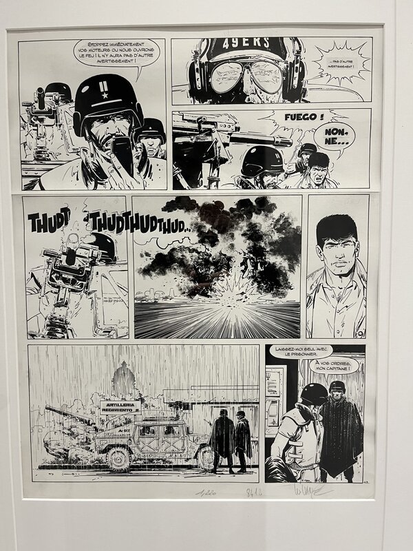 Xiii par William Vance - Planche originale