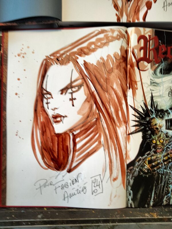 Dedicace Tome TT by Olivier Ledroit - Sketch