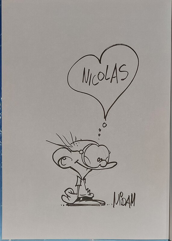 Horace - Kid Paddle by Midam - Sketch