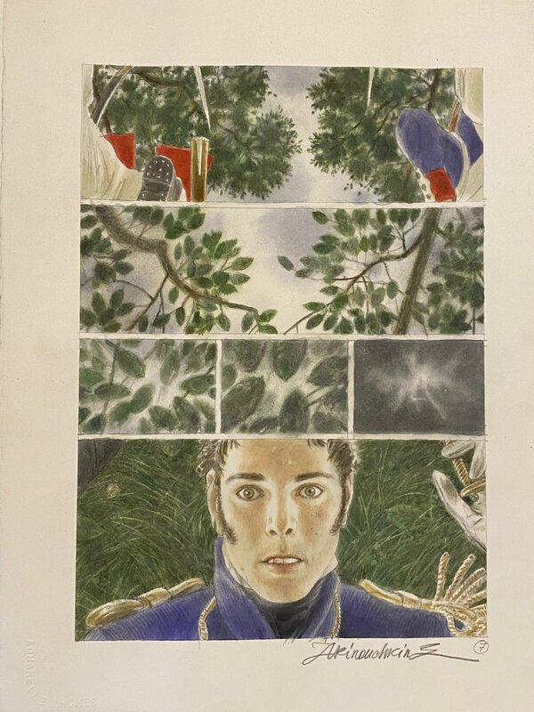 Andréi Arinouchkine, planche originale, 