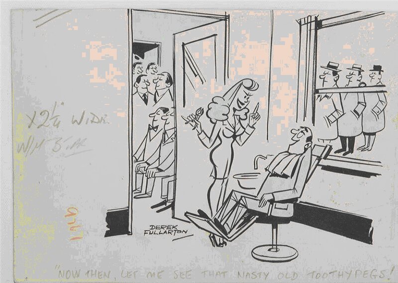 Dentiste par Derek Fullarton - Illustration originale