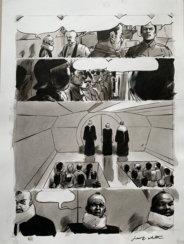 Jean-Marc Rochette, Benjamin Legrand, Le Transperceneige, L'Arpenteur Tome 2 Planche 44 - Comic Strip