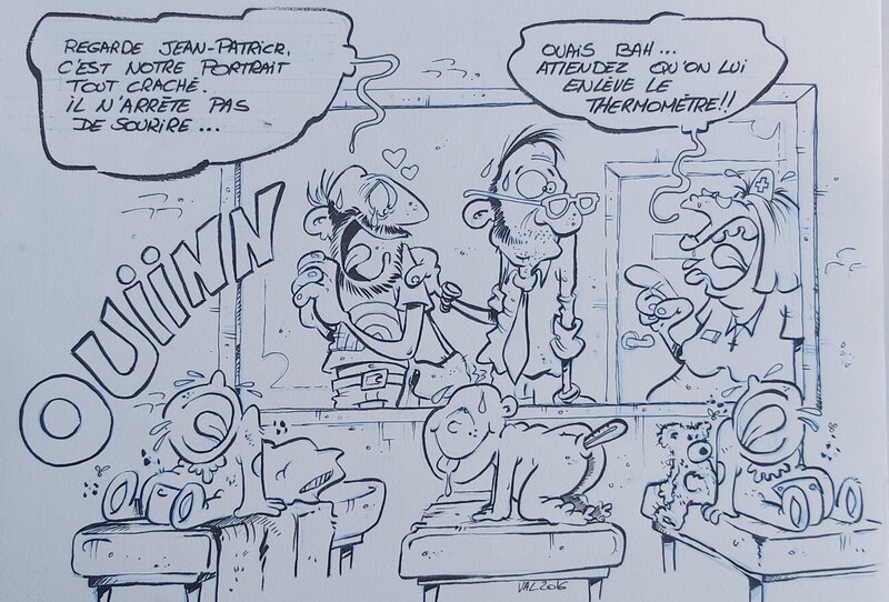 En vente - Attavisme par Val - Illustration originale
