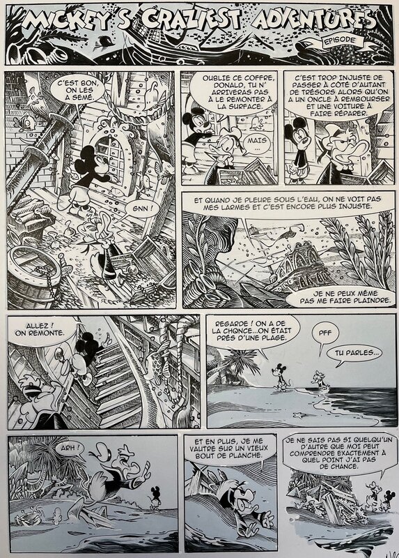 Nicolas Kéramidas, Lewis Trondheim, Donald's Happiest Adventures - À la recherche du bonheur - Page 45 - Comic Strip