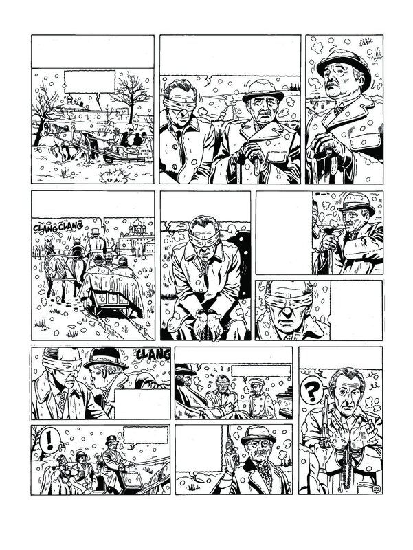 Frédéric Marniquet, Le tombeau des cathares - Comic Strip