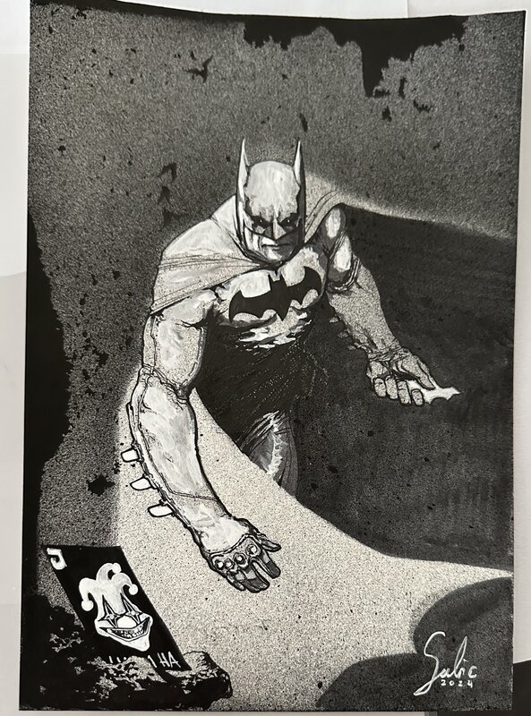 Batman by Stevan Subic - Original Illustration