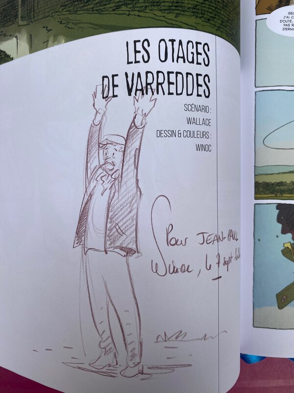 Winoc, illustration originale, 