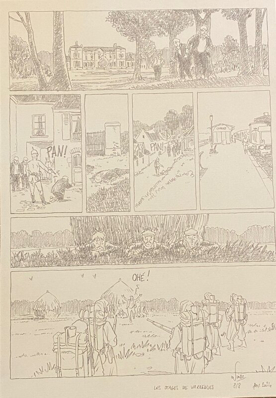 Winoc, planche originale, 