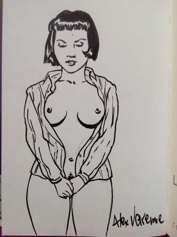 En vente - Varenne Alex Dédicace Superbe Pin up Sexy Asiatique Yumi La Molécule du Désir (Hot) , Éo Geisha 2000 Neuf - Dédicace