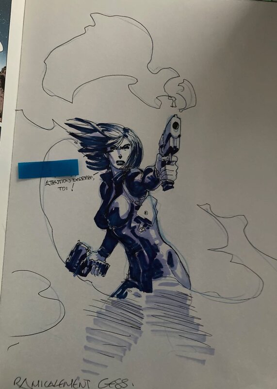2Ème dédicace GESS pour le tome 1 de la série Carmen Mc Callum - Dédicace