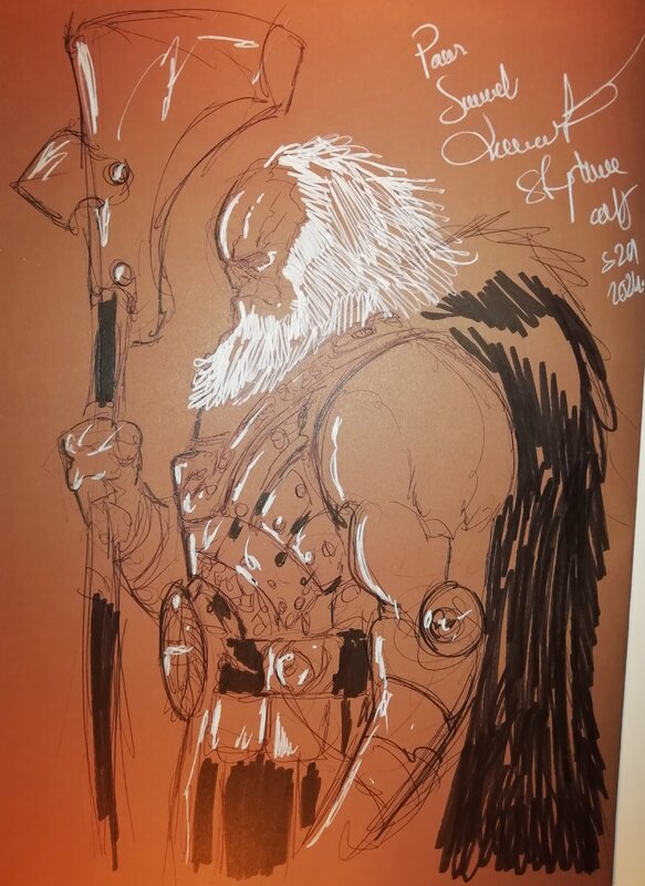La Pierre du chaos by Stéphane Créty - Sketch