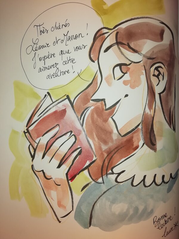 Enola HOLMES by Lucie ARNOUX - Sketch