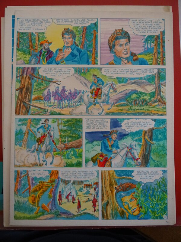 For sale - EsseGesse, Captain SWING  les Loups de l'Ontario - Comic Strip