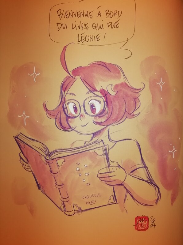 Le grimoire d'Elfie by MINI LUDVIN - Sketch