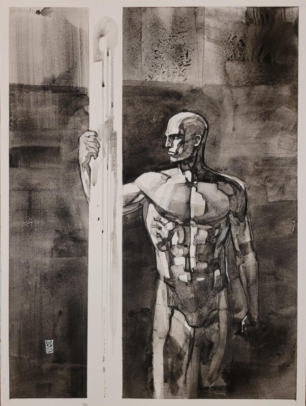 Alex Maleev, Silver Surfer / Surfer d'Argent - Original Illustration