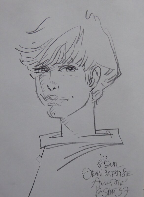 Sioban by Grzegorz Rosinski - Sketch