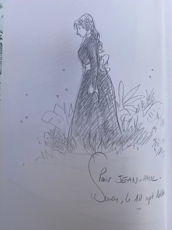 Winoc, illustration originale, Isabel, 