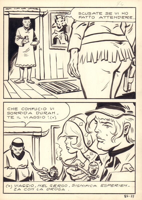 For sale - Vartan 84-77 by Sandro Angiolini - Comic Strip