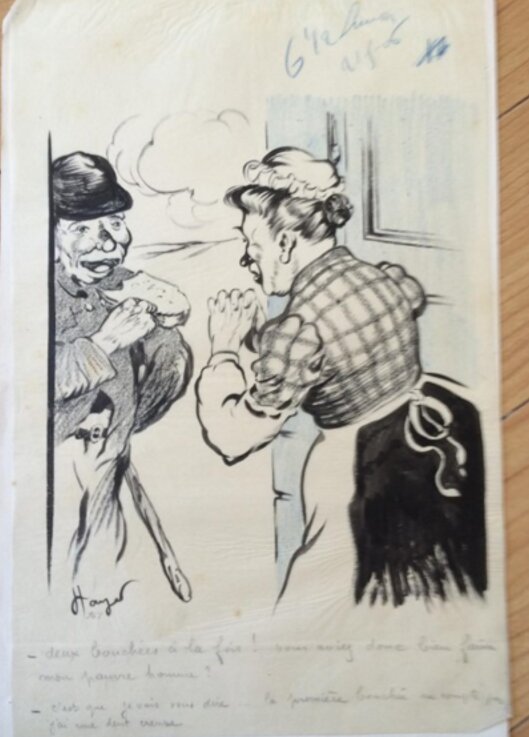 Dentiste par Lucien Haye - Illustration originale