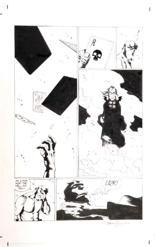 P Craig Russell, Hellboy: The Vampire of Prague Page - Comic Strip