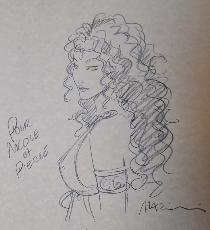 Enrico Marini, Les aigles de Rome t.2 - Sketch