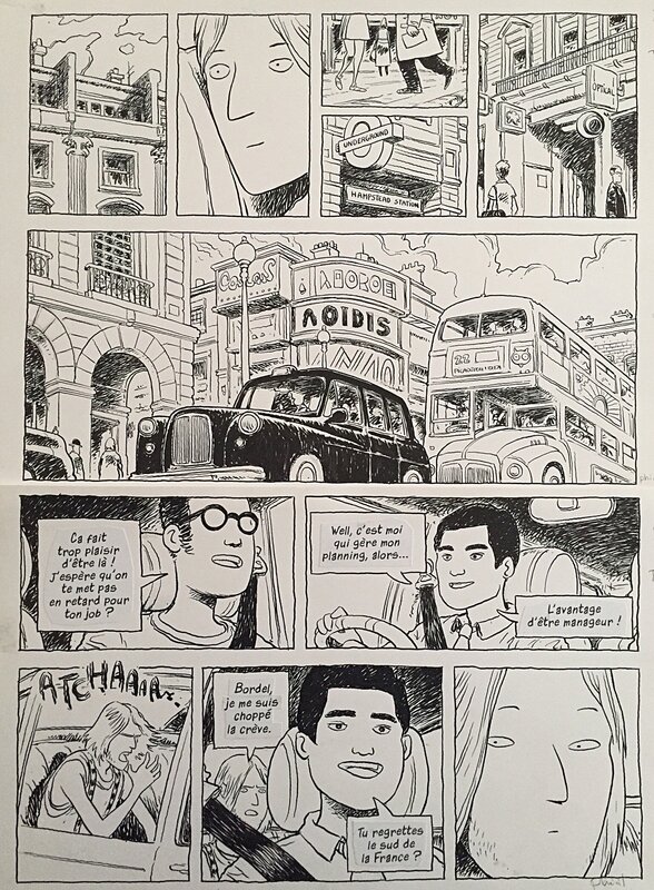Phicil, London Calling#1, planche n°27, 2006. - Comic Strip