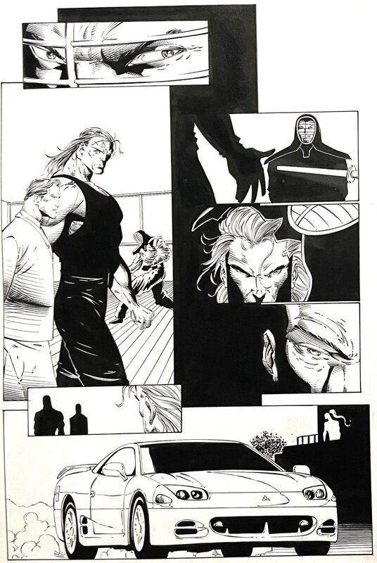 Warblade #1, page 5 par Scott Clark, Sal Regla - Planche originale