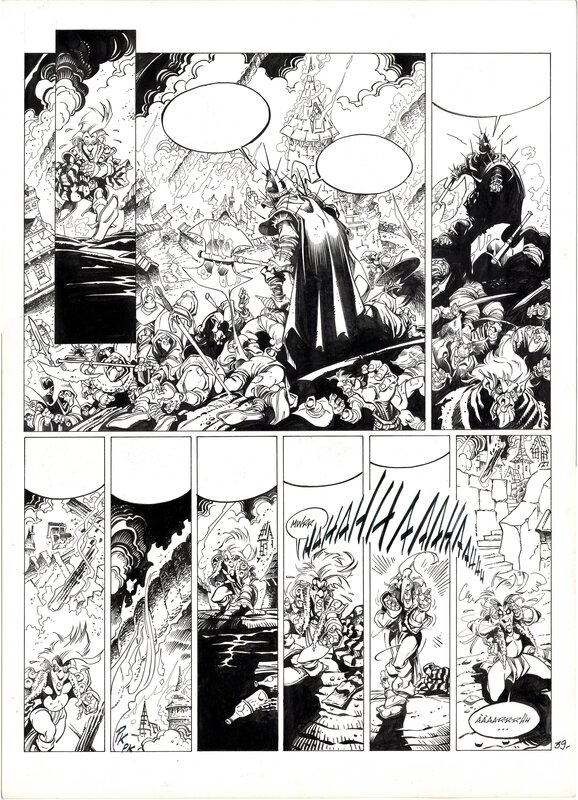 For sale - Crisse, Jacky Goupil, La Main de la mangrove (L'Épée de Cristal, t. 3) p. 039 - Comic Strip