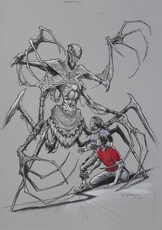 Juan E. Ferreyra, Taboo, Benjamin Earl, Deadly Neighborhood Spider-Man - Planche originale