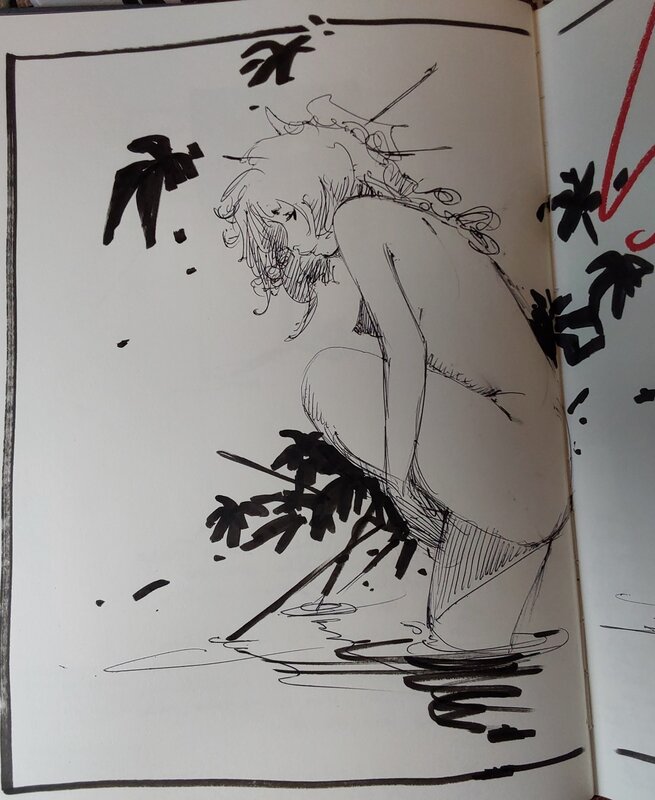 Peter Pan : artbook by Régis Loisel - Sketch