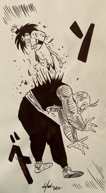 Goku Picolo by Wyllow, Akira Toriyama - Comic Strip