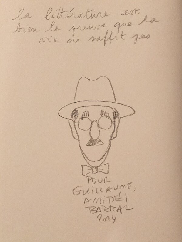 Nicolas Barral, L'intranquille monsieur Pessoa - Dédicace