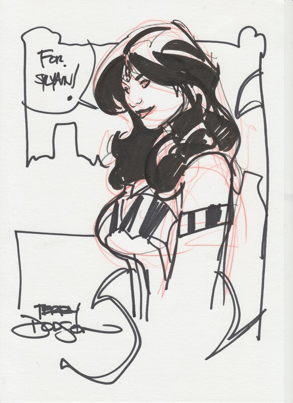 Wonder Woman par Terry Dodson - Dédicace