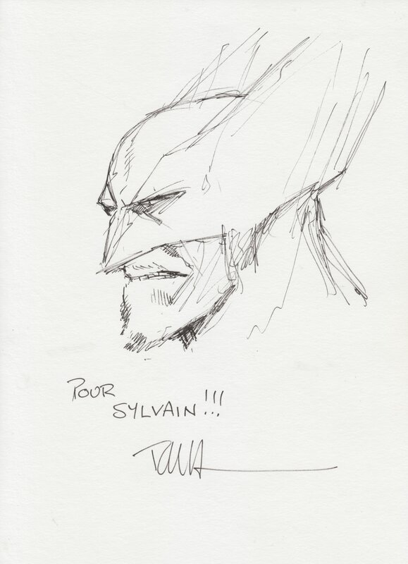 Wolverine par Trevor Hairsine - Dédicace