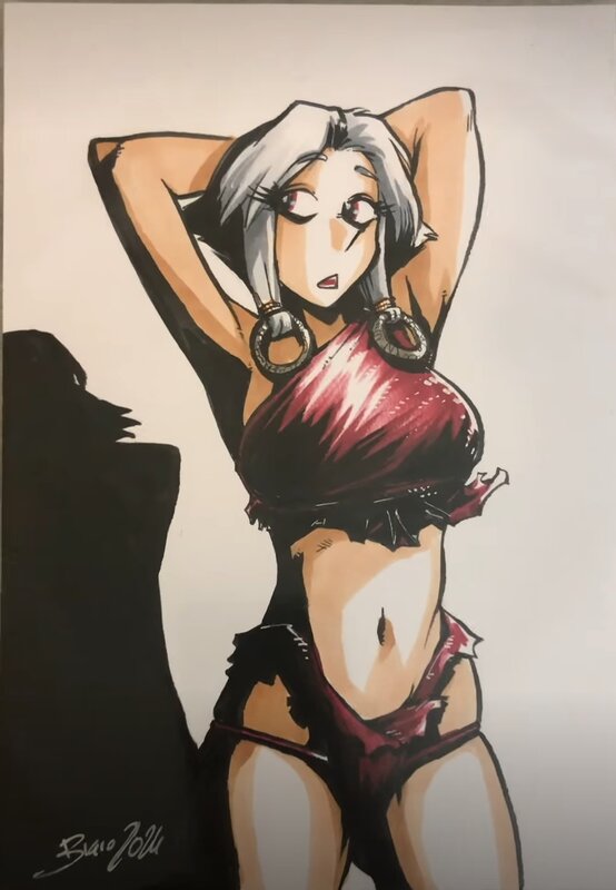 Ayrin par Bigio - Illustration originale