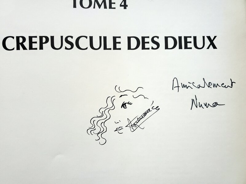 France Renonce, Numa Sadoul, L'ANNEAU DU NIBELUNG   T4 LE CREPUSCULE DES DIEUX - Dédicace