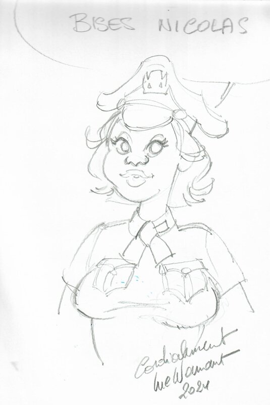 Luc Warnant, Caporal Linda Tchaïkowsky - Dédicace