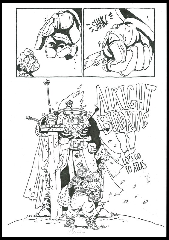 2022 - Crom - Birdking - Volume 1 - Planche 106 - Planche originale
