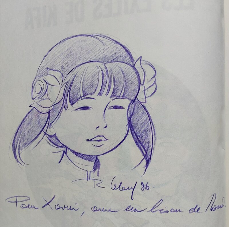 Roger Leloup, Yoko Tsuno : Les exilés de Kifa - Sketch