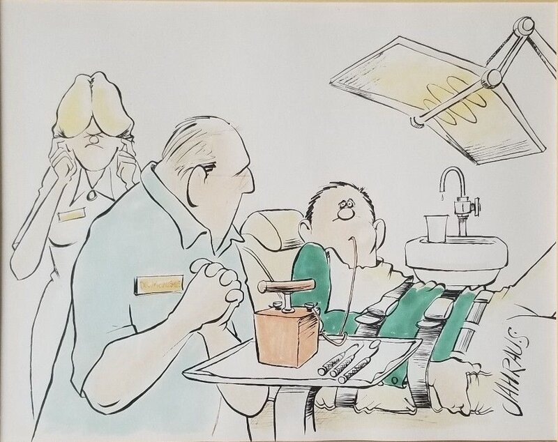 Dentiste by Jon Jahraus - Original Illustration