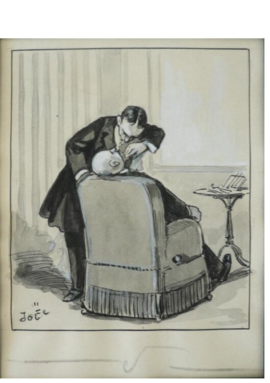 Dentiste par Pierre Joël - Illustration originale