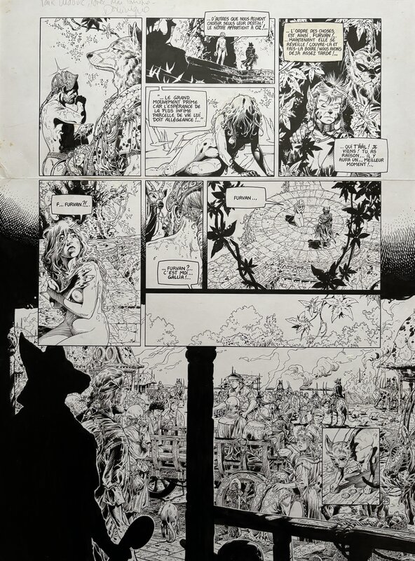 Lidwine, Le dernier loup d'Oz - Prologue : La rumeur des eaux - Comic Strip