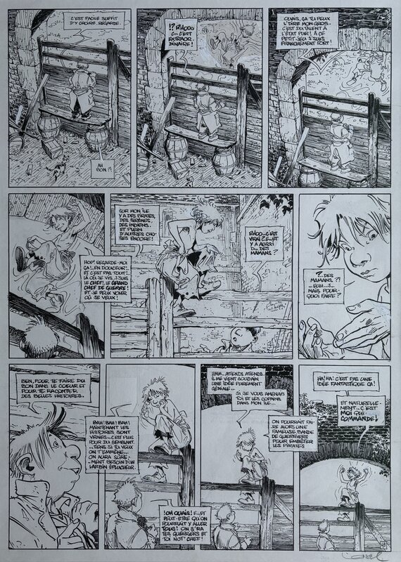 Peter Pan - Tempête by Régis Loisel - Comic Strip