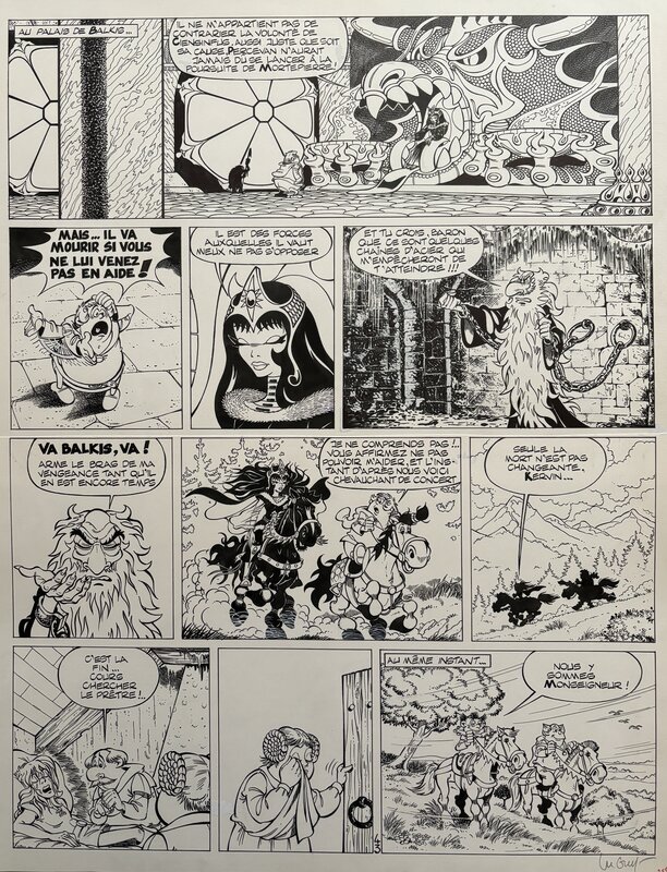 Philippe Luguy, Jean Léturgie, Percevan - Les Trois Etoiles D'Ingaar - Comic Strip