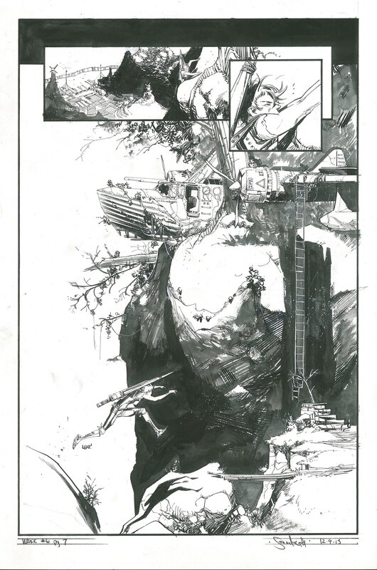 The Wake #6 p7 by Sean Murphy - Comic Strip